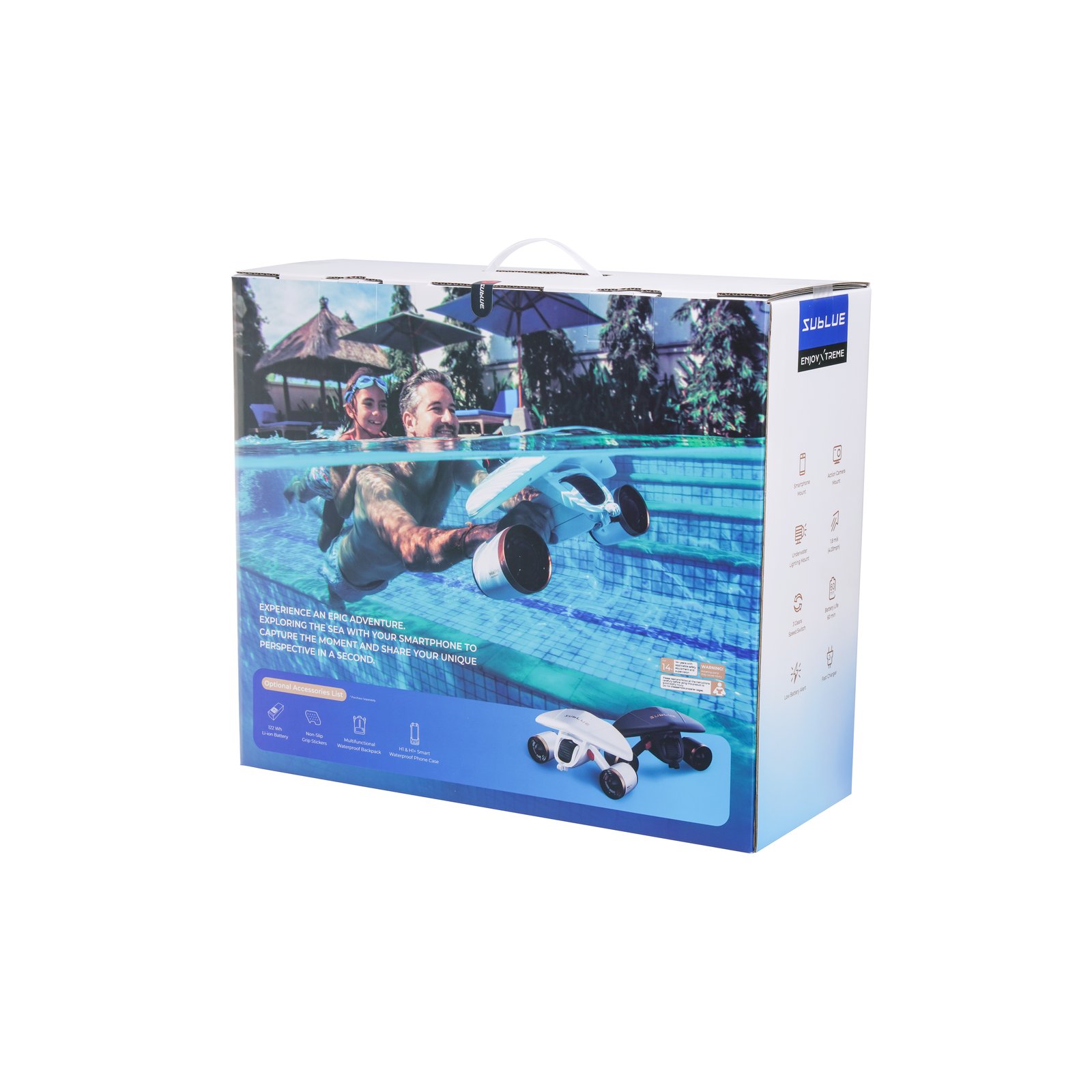 Máy kéo lặn Sublue MixPro
